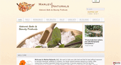 Desktop Screenshot of marleynaturals.com